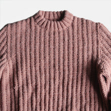 画像をギャラリービューアに読み込む, VINTAGE FISHERMAN WOOL SWEATER (MEDIUM)