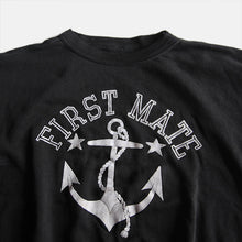画像をギャラリービューアに読み込む, MADE IN USA 1960's FLOCK PRINTED COTTON SWEAT (LARGE) MINT CONDITION