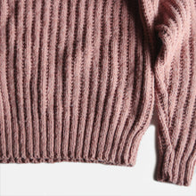 画像をギャラリービューアに読み込む, VINTAGE FISHERMAN WOOL SWEATER (MEDIUM)