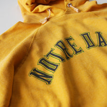 画像をギャラリービューアに読み込む, 1980's "CHAMPION" NOTRE DAME SWEAT PARKA (X-LARGE)