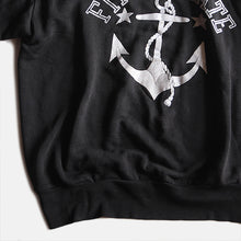 画像をギャラリービューアに読み込む, MADE IN USA 1960's FLOCK PRINTED COTTON SWEAT (LARGE) MINT CONDITION