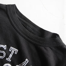 画像をギャラリービューアに読み込む, MADE IN USA 1960's FLOCK PRINTED COTTON SWEAT (LARGE) MINT CONDITION