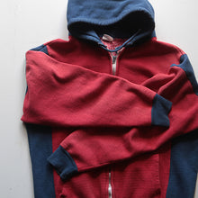 画像をギャラリービューアに読み込む, ~1960's TWO TONE FULL ZIP COTTON SWEAT (MEDIUM)