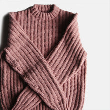 画像をギャラリービューアに読み込む, VINTAGE FISHERMAN WOOL SWEATER (MEDIUM)