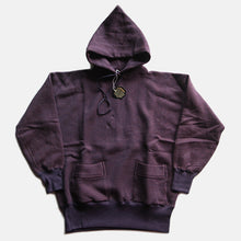 画像をギャラリービューアに読み込む, &quot;OLDE HOMESTEADER&quot; EXTRA COTTON FLEECE HOODED LONG SLEEVE (NAVY HEATHER)
