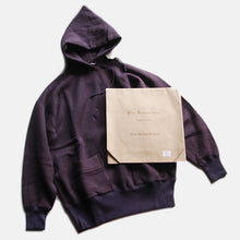 画像をギャラリービューアに読み込む, &quot;OLDE HOMESTEADER&quot; EXTRA COTTON FLEECE HOODED LONG SLEEVE (NAVY HEATHER)
