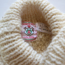 画像をギャラリービューアに読み込む, N.O.S 1960's TURTLE NECK FISHERMAN WOOL SWEATER (LARGE)