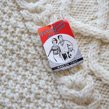 画像をギャラリービューアに読み込む, N.O.S 1960's TURTLE NECK FISHERMAN WOOL SWEATER (LARGE)