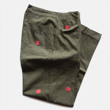 Load image into Gallery viewer, N.O.S 1940's "U.S.N" N-3 H.B.T TROUSER (W33)