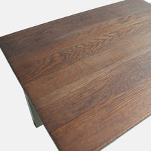 Load image into Gallery viewer, WW2 "U.S.N" VINTAGE WOODEN TABLE FROM W.P.I