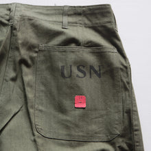 Load image into Gallery viewer, N.O.S 1940's "U.S.N" N-3 H.B.T TROUSER (W33)