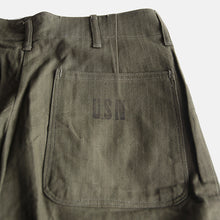 Load image into Gallery viewer, N.O.S 1940's "U.S.N" N-3 H.B.T TROUSER (W32)