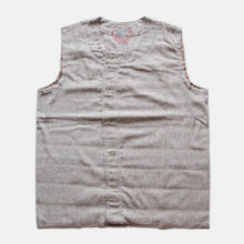 画像をギャラリービューアに読み込む, N.O.S ~1950's FRENCH COTTON WOOL WORK VEST