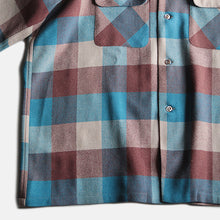 Load image into Gallery viewer, 1950's "ARROW" WOOL BOX SHIRT (X-LARGE)