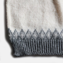 画像をギャラリービューアに読み込む, VINTAGE "CRAFTS" NORDIC WOOL SWEATER (LARGE)