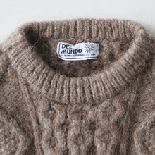 Load image into Gallery viewer, OLD "DEL MUNDO" WOOL SWEATER (LARGE)