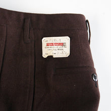 Load image into Gallery viewer, N.O.S 1960's WOOL SLACKS (W31 L28)