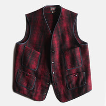 画像をギャラリービューアに読み込む, 1940's "WOOLRICH" WOOL VEST (LARGE)
