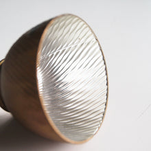 Load image into Gallery viewer, ANTIQUE "X-RAY" MERCURY GLASS SHADE (4.5 INCH)