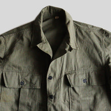 画像をギャラリービューアに読み込む, 1940's "U.S.ARMY" M-43 H.B.T JACKET (SZ 40 / USED CONDITION)
