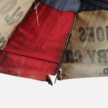 画像をギャラリービューアに読み込む, ANTIQUE ADVERTISING UMBRELLA (CLOTHIERS FOSTER-AVERY CO. / DISTRESSED CONDITION)
