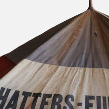 画像をギャラリービューアに読み込む, ANTIQUE ADVERTISING UMBRELLA (CLOTHIERS FOSTER-AVERY CO. / DISTRESSED CONDITION)
