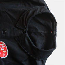 Load image into Gallery viewer, N.O.S 1960&#39;s &quot;ADOLPH LAFONT&quot; BLACK MOLESKIN JACKET (X-LARGE SIZE66)
