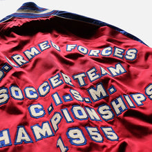画像をギャラリービューアに読み込む, 1950&#39;s &quot;U.S.A.F&quot; MILITARY REVERSIBLE SATEEN JACKET (SZ LARGE / MINT CONDITION)
