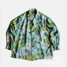 Load image into Gallery viewer, 1950&#39;s &quot;HALE HAWAII&quot; L/S RAYON HAWAIIAN SHIRT (SZ XL / GOOD CONDITION)
