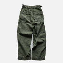 画像をギャラリービューアに読み込む, 1960&#39;s &quot;U.S.ARMY&quot; OG-107 SATEEN TROUSER (W29×L28 / AS IS CONDITION)
