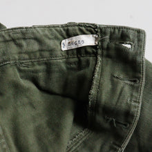 画像をギャラリービューアに読み込む, 1960&#39;s &quot;U.S.ARMY&quot; OG-107 SATEEN TROUSER (W29×L28 / AS IS CONDITION)
