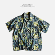 Load image into Gallery viewer, ～1960&#39;s &quot;SOUTH PACIFIC&quot; HAWAIIAN S/S RAYON SHIRT (SZ MEDIUM / GOOD PRINT)

