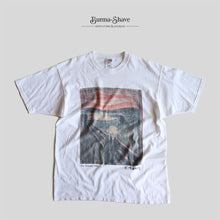 画像をギャラリービューアに読み込む, 1990's "EDVARD MUNCH" ART T-SHIRT (SZ LARGE / GOOD CONDITION)
