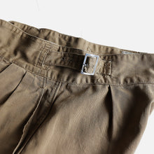 Load image into Gallery viewer, 1950&#39;s BRITISH ARMY GURKHA SHORT (SZ W30-W34 / DRILL FABRIC)

