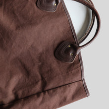 画像をギャラリービューアに読み込む, 1980's "L.L.BEAN" BROWN DUCK TOTE BAG (SZ MEDIUM / GOOD CONDITION)
