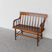 Load image into Gallery viewer, ANTIQUE WOODEN BENCH

