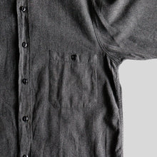 Load image into Gallery viewer, ～1950's "PACEMAKER" BLACK CHAMBRAY WORK SHIRT (SZ LARGE / SINGLE POCKET / GOOD CONDITION)
