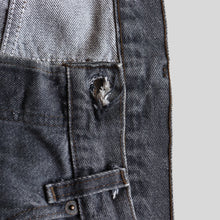 画像をギャラリービューアに読み込む, 1980's "LEVI'S" 501 BLACK DENIM PANTS (SZ W36×L30 / EARLY DYE)
