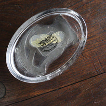 画像をギャラリービューアに読み込む, VINTAGE GLASS PAPERWEIGHT (BULLDOG)
