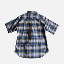 画像をギャラリービューアに読み込む, 1960&#39;s &quot;TOWN CRAFT&quot; INDIA MADRAS S/S SHIRT (SZ LARGE / DEADSTOCK)
