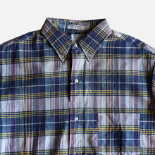 画像をギャラリービューアに読み込む, 1960&#39;s &quot;TOWN CRAFT&quot; INDIA MADRAS S/S SHIRT (SZ LARGE / DEADSTOCK)
