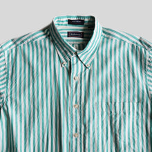 画像をギャラリービューアに読み込む, AROUND 1990's "HATHAWAY" COTTON B.D SHIRT (SZ LARGE / GOOD CONDITION)
