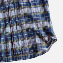 画像をギャラリービューアに読み込む, 1960&#39;s &quot;TOWN CRAFT&quot; INDIA MADRAS S/S SHIRT (SZ LARGE / DEADSTOCK)
