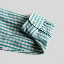 画像をギャラリービューアに読み込む, AROUND 1990's "HATHAWAY" COTTON B.D SHIRT (SZ LARGE / GOOD CONDITION)
