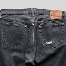 画像をギャラリービューアに読み込む, 1980's "LEVI'S" 501 BLACK DENIM PANTS (SZ W36×L30 / EARLY DYE)
