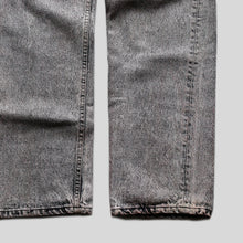 Load image into Gallery viewer, 1990's "LEVI'S" CHEMICAL BLACK DENIM PANTS (SZ W36×L30 / GOOD FADE)
