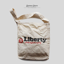 Load image into Gallery viewer, "5c LIBERTY" CANVAS SHOULDER BAG ( AROUND 1950's / GOOD CONDITION)
