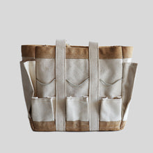 画像をギャラリービューアに読み込む, ～1990&#39;s &quot;BROOKSTONE&quot; CANVAS GARDEN TOTE (VERY GOOD CONDITION)
