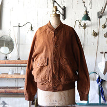画像をギャラリービューアに読み込む, VINTAGE BALSTER LEATHER JACKET (SZ ABOUT LARGE / GOOD CONDITION)
