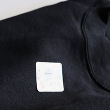 Load image into Gallery viewer, 1990's "FRUIT OF THE LOOM" SWEAT SHIRT (SZ MEDIUM / BLACK / DEADSTOCK)
